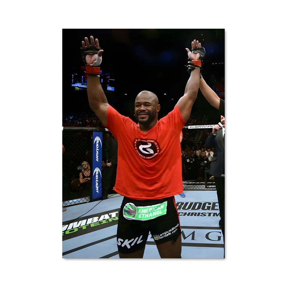 Poster Rashad evans – affiche MMA